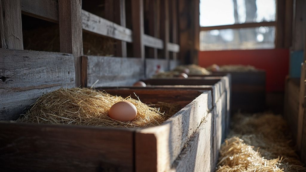 Amenager l'intérieur pour le confort des poules