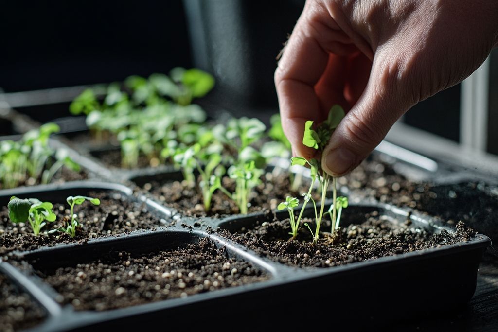 Culture de pousses à domicile. Un ajout végétal sain et savoureux que l’on peut avoir toujours à portée de main.