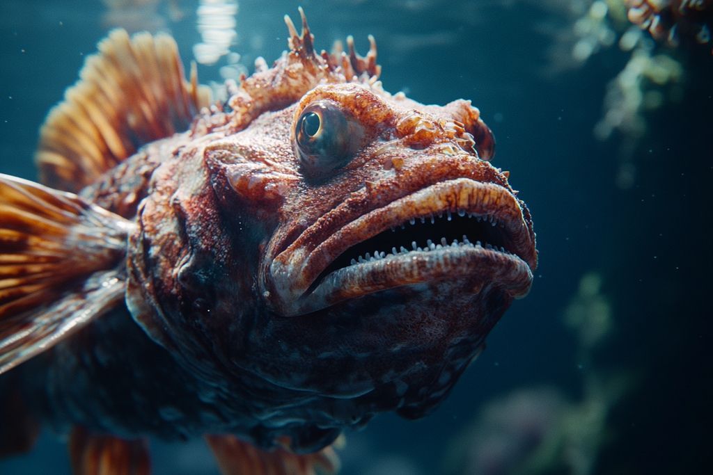Découvrez la photo incroyable d’une lotte géante prise au fond de l’océan