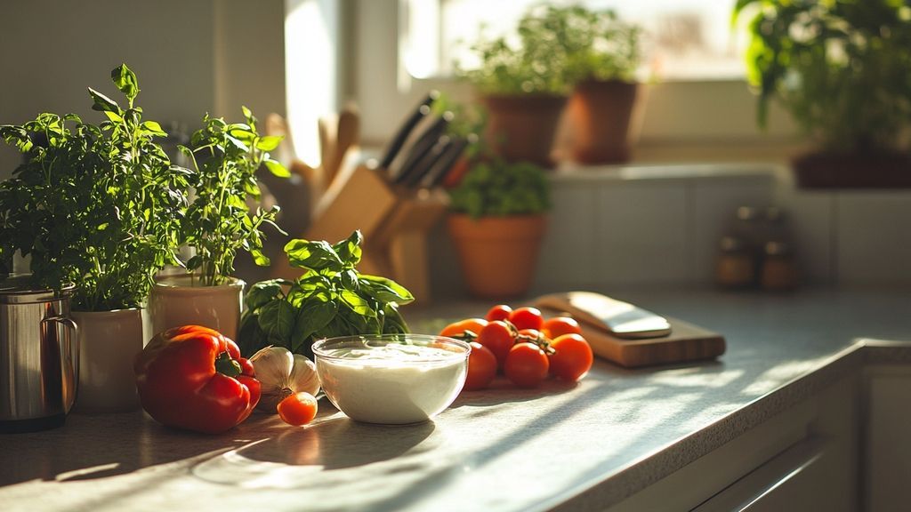Découvrir et appliquer des recettes simples avec des ingrédients basiques