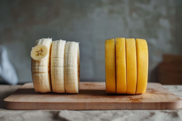 Différences entre la banane classique et la banane plantain