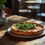 Délicieuse Quiche au Cresson et au Fromage de Chèvre