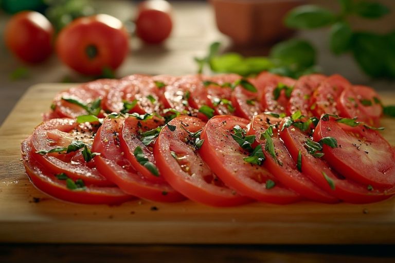 Gaspacho rapide aux saveurs de tomate et basilic