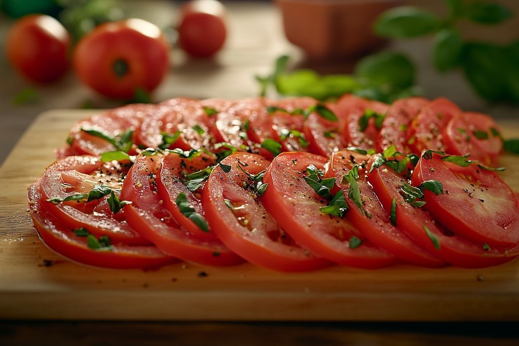 Gaspacho rapide aux saveurs de tomate et basilic