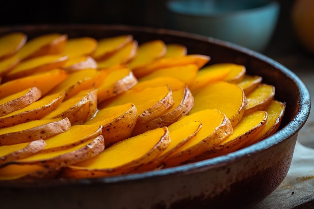 Gratin de butternut à la façon dauphinoise