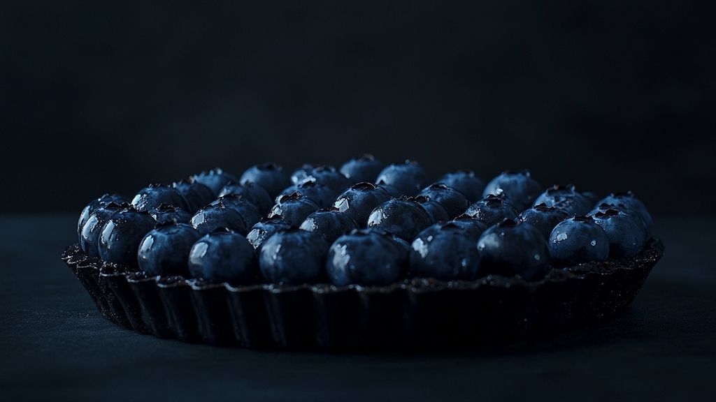 La garniture : sublimer les myrtilles