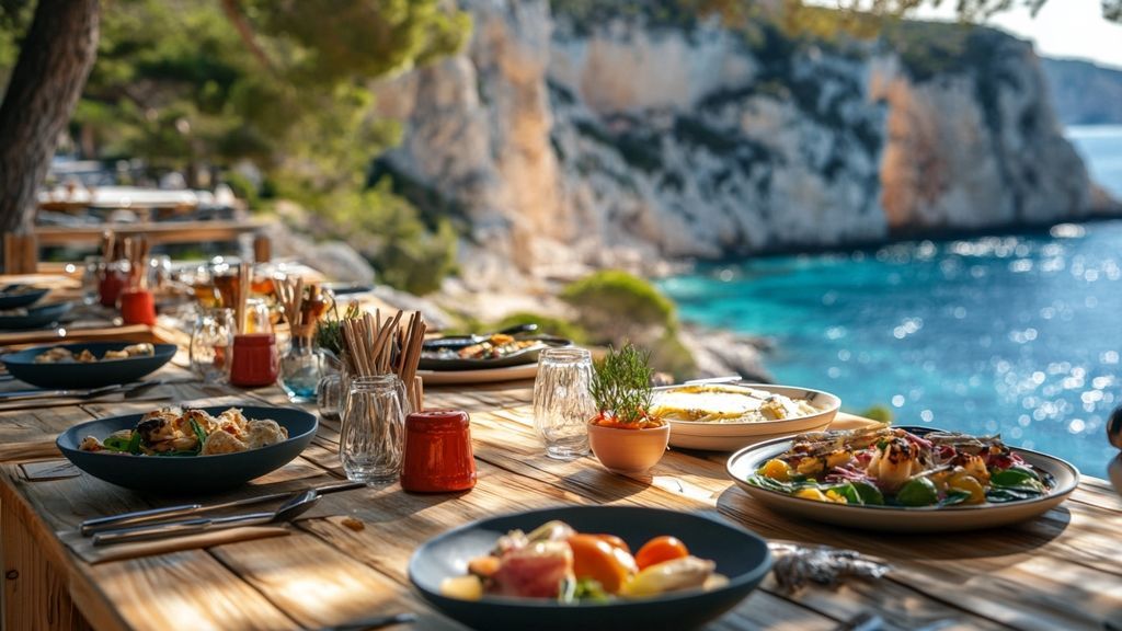 Les terrasses culinaires : un cadre idyllique à Cassis