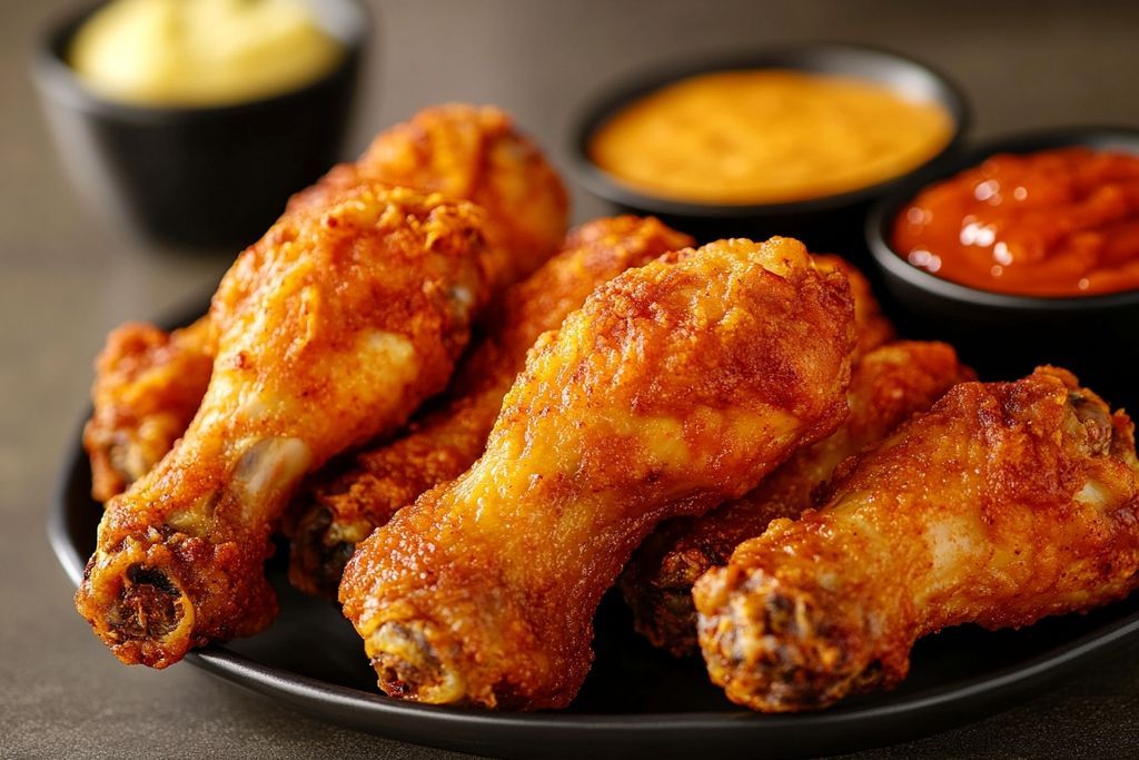 Quel est le temps de cuisson parfait pour des pilons de poulet au four pour une peau croustillante et une chair juteuse