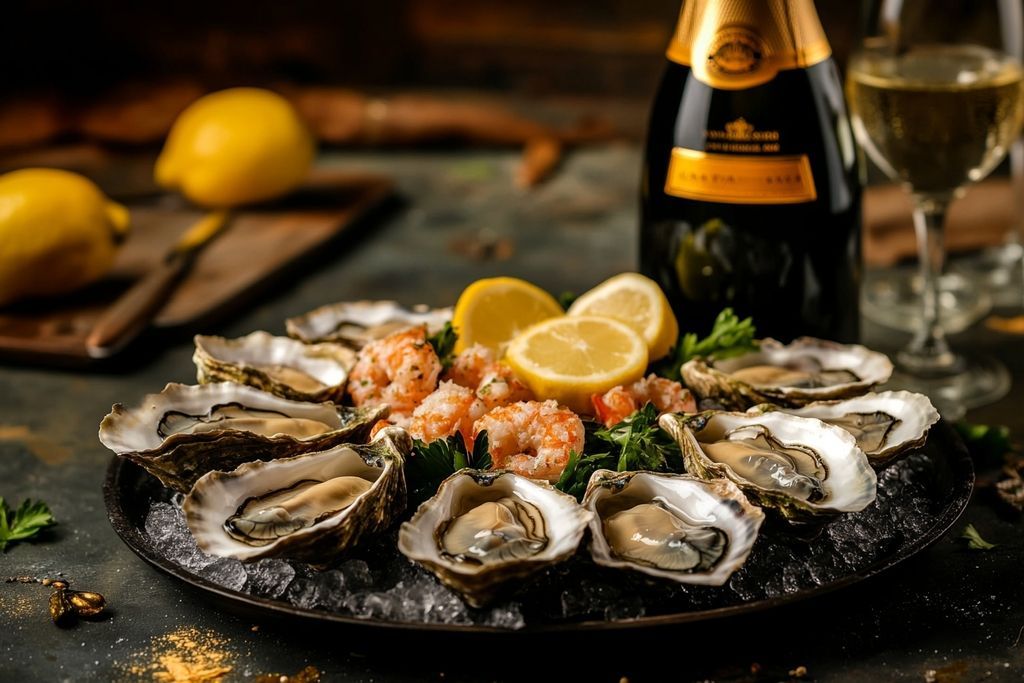 Quelle est la spécialité culinaire associée au champagne