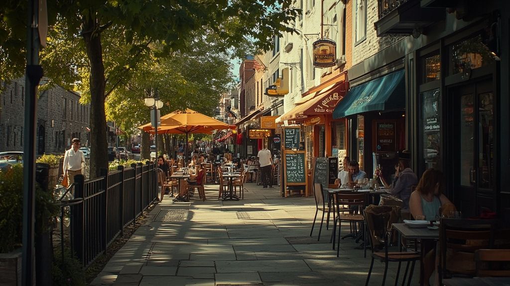 Savourez la diversité de la ville basse