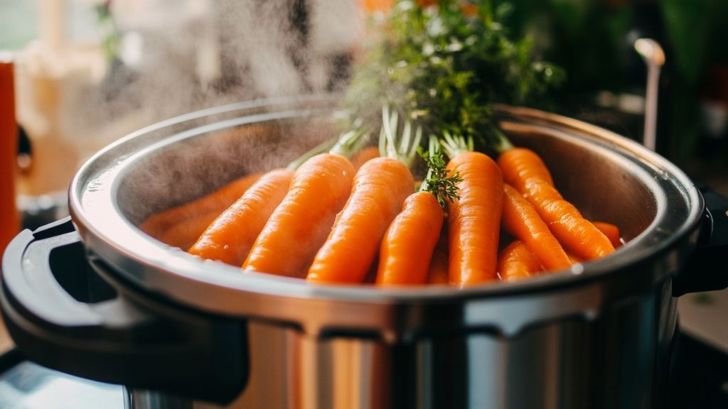Synthèse des techniques pour cuire rapidement les carottes à l'autocuiseur